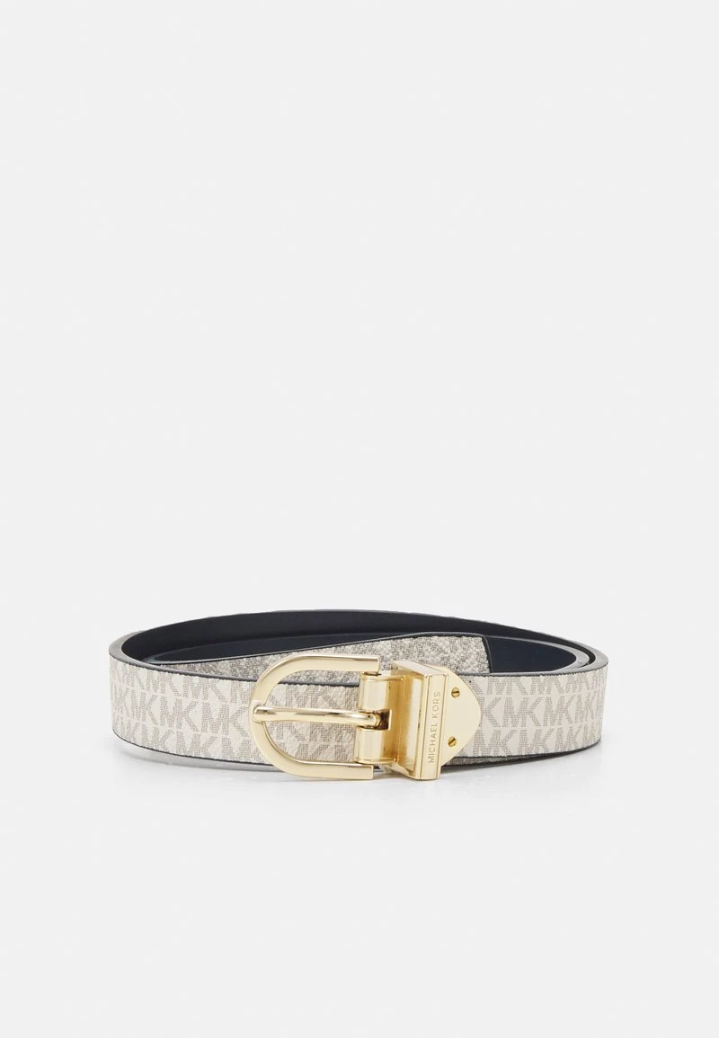 REVERSIBLE BELT - Gürtel - navy/gold-coloured MICHAEL Michael Kors Damen REVERSIBLE BELT - Gürtel - Navy/gold-coloured -Michael Kors Verkäufe 7812d520ac03486d8c3b1b4683d1c29e