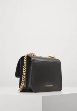 MICHAEL Michael Kors Damen JADE GUSSET CROSSBODY - Umhängetasche - Black -Michael Kors Verkäufe 796b010bcccd4e4698a49af0bc6cfe80