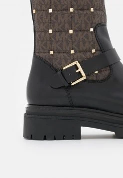 MICHAEL Michael Kors Damen LAYTON BOOTIE - Cowboy-/Bikerboot - Black/brown -Michael Kors Verkäufe 79bcc9e5dd494231a461e10683e2e0f4