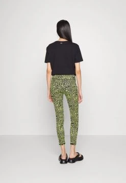 MICHAEL Michael Kors Damen PANEL - Leggings - Hosen - Limeade -Michael Kors Verkäufe 7b0483419b2f4c0592db16e1265c11d7