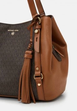 MICHAEL Michael Kors Damen CARRIELG TOTE - Handtasche - Brown -Michael Kors Verkäufe 7c360d7fbf8847bc9ada149368996f66