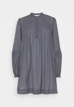 MICHAEL Michael Kors Damen LAWN - Blusenkleid - Blue -Michael Kors Verkäufe 7d1d45924bbd455ea0f74f0059ddef2a