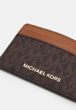 MICHAEL Michael Kors Damen JET SET CARD HOLDER - Geldbörse - Brown -Michael Kors Verkäufe 7d2d1069da9a45cab15ae810a87c2f3b