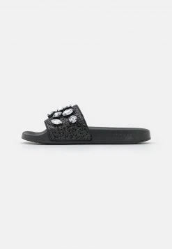 MICHAEL Michael Kors Damen GILMORE - Pantolette Flach - Black -Michael Kors Verkäufe 7dc3af20ffe94d2792461b058993ee37