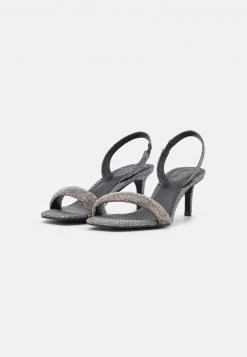 MICHAEL Michael Kors Damen MILA - Riemensandalette - Anthracite -Michael Kors Verkäufe 7e02995fda0b4e9a893364b1917cb97c
