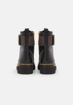 MICHAEL Michael Kors Damen HASKELL CUFF BOOTIE - Schnürstiefelette - Brown/black -Michael Kors Verkäufe 7e60f6ecfb1341818b8f891aaea665ad