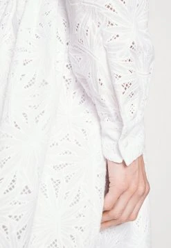 MICHAEL Michael Kors Damen PALM EYELET - Freizeitkleid - White -Michael Kors Verkäufe 7faef44c95ec47f3b42273709a2fa83c