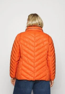 MICHAEL Michael Kors Damen WOMENS ZIP FRONT CHEVRON PACKABLE - Übergangsjacke - Zinnia -Michael Kors Verkäufe 80621969fda84d559e06899fb0a9cf0b