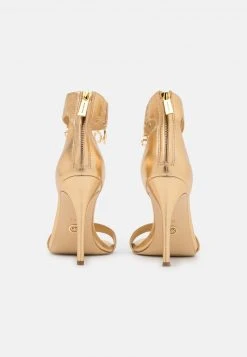 MICHAEL Michael Kors Damen KELLI - High Heel Sandalette - Gold -Michael Kors Verkäufe 806fbf8b9e834863bf7873e55340a8eb