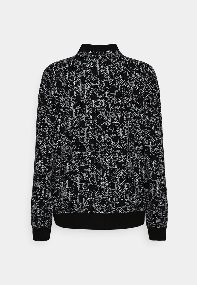 MICHAEL Michael Kors Damen OUTLINE VERT LOGO - Bomberjacke - Black/ White 4 MICHAEL Michael Kors Damen OUTLINE VERT LOGO - Bomberjacke - Black/ White – Bild 2