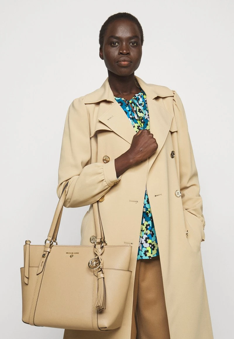 MICHAEL Michael Kors Damen FLORAL TIE - Bluse - Limeade 6 MICHAEL Michael Kors Damen FLORAL TIE - Bluse - Limeade – Bild 4