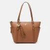 MICHAEL Michael Kors Damen SULLIVAN - Shopping Bag - Luggage -Michael Kors Verkäufe 839d3d2f345e44a5a2436083e39d0881