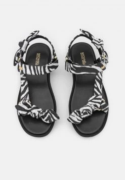 MICHAEL Michael Kors Damen PHOEBE - Riemensandalette - Black/white -Michael Kors Verkäufe 83a1ea9bbe2c45b1931ad12c0783ce77