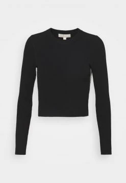 MICHAEL Michael Kors Damen TAPE CREW - Strickpullover - Black -Michael Kors Verkäufe 8402ff426a644e3db373ba1e57f59d40