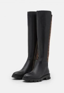 MICHAEL Michael Kors Damen RIDLEY BOOT - Overknees - Black/brown -Michael Kors Verkäufe 843db12b96a247f4a24e2f34e7758b8a