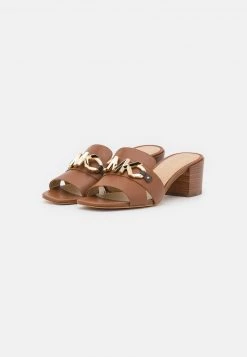 MICHAEL Michael Kors Damen IZZY MULE - Pantolette Hoch - Cognac 11 MICHAEL Michael Kors Damen IZZY MULE - Pantolette Hoch - Cognac -Michael Kors Verkäufe 85ed8198bf064f7289f17103743b8810