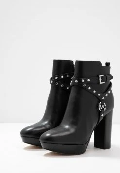MICHAEL Michael Kors Damen PRESTON PLATFORM - High Heel Stiefelette - Black -Michael Kors Verkäufe 860beea303944a77b2a99bed8a84a3d3