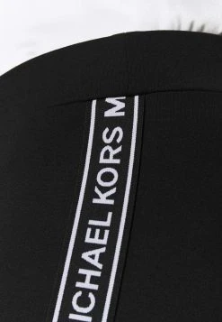 MICHAEL Michael Kors Damen LOGSIDE PANEL LEGGING - Leggings - Hosen - Black -Michael Kors Verkäufe 872185bce60a450b80e09b12fad0119d