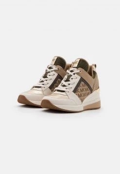 MICHAEL Michael Kors Damen GEORGIE TRAINER - Sneaker Low - Pale Gold -Michael Kors Verkäufe 8795856684a74cddbe93a7d9f55fa3e0