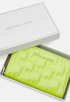 MICHAEL Michael Kors Damen JET SET CARD CASE - Geldbörse - Bright Limeade -Michael Kors Verkäufe 8a2a0b6746304c719dee0631f0a49427