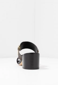 MICHAEL Michael Kors Damen SUMMER MID - Pantolette Hoch - Black -Michael Kors Verkäufe 8a4867f239ee4f978a0b80b63940b3af