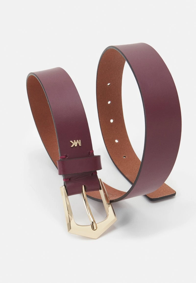 MICHAEL Michael Kors Damen BELT - Gürtel - Dark Berry/gold-coloured 6 MICHAEL Michael Kors Damen BELT - Gürtel - Dark Berry/gold-coloured – Bild 4