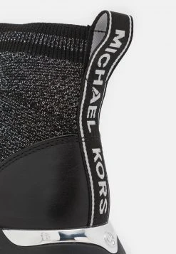 MICHAEL Michael Kors Damen BODIE - Sneaker High - Black/silver -Michael Kors Verkäufe 8b3d46d8cf234e058624b56feb682cb1