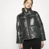 MICHAEL Michael Kors Damen Daunenjacke - Black/silver -Michael Kors Verkäufe 8b52210fe00444c9865b18a63fac7bee