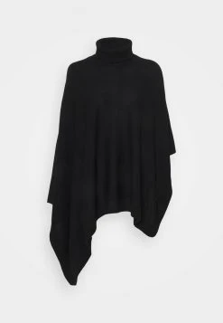MICHAEL Michael Kors Damen ASYM PONCHO - Cape - Black 6 MICHAEL Michael Kors Damen ASYM PONCHO - Cape - Black -Michael Kors Verkäufe 8e39909dc9ae4d8b9c3c75d60c985be8