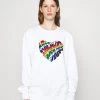 MICHAEL Michael Kors Damen RAINBOW - Sweatshirt - White -Michael Kors Verkäufe 8e4408a43ffc445e9a0ee0726ba31bf6