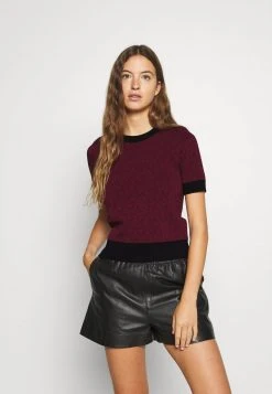 MICHAEL Michael Kors Damen LOGO - T-Shirt Print - Dark Ruby