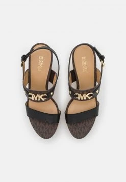 MICHAEL Michael Kors Damen FARRAH WEDGE - Plateausandalette - Brown/black 13 MICHAEL Michael Kors Damen FARRAH WEDGE - Plateausandalette - Brown/black -Michael Kors Verkäufe 8fe96d7b1f9543e49451ae02ae8e25d6