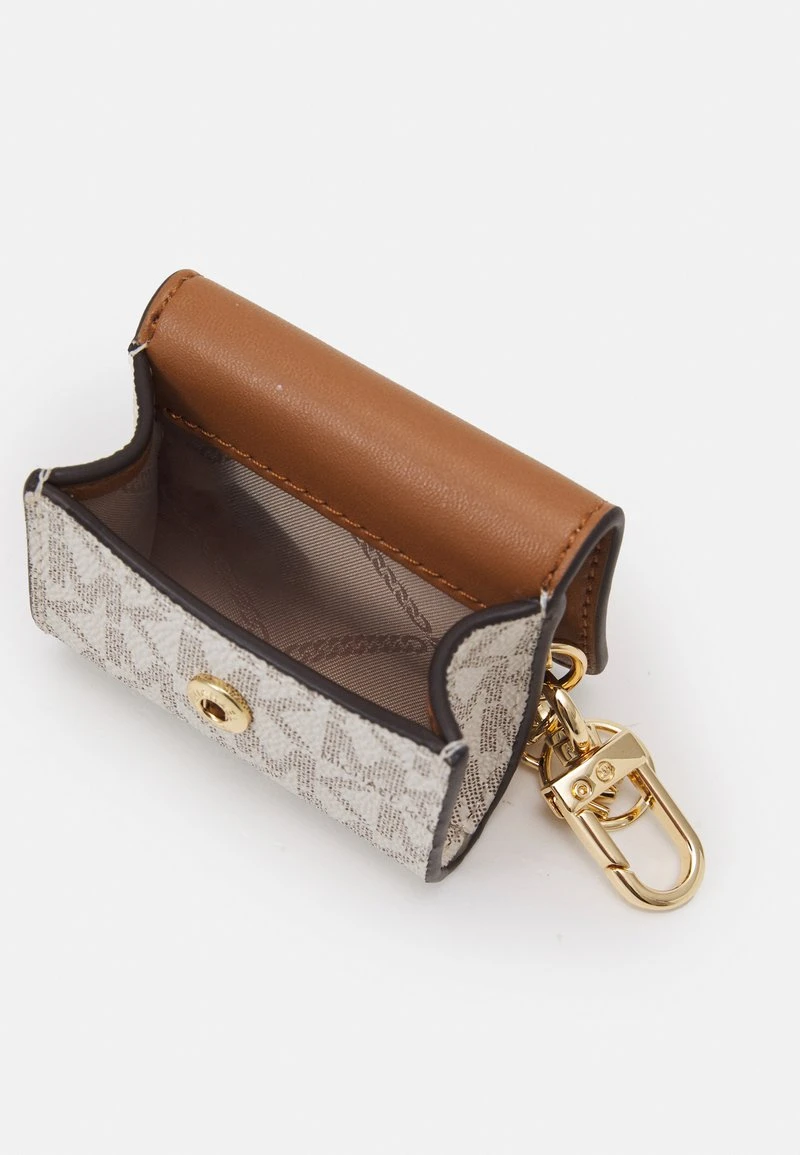 MICHAEL Michael Kors Damen TRAVEL ACCESSORIES CLIPCASE FOR AIRPODS - Schlüsselanhänger - Vanilla/acrn 5 MICHAEL Michael Kors Damen TRAVEL ACCESSORIES CLIPCASE FOR AIRPODS - Schlüsselanhänger - Vanilla/acrn – Bild 3
