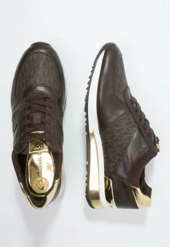 MICHAEL Michael Kors Damen ALLIE - Sneaker Low - Brown -Michael Kors Verkäufe 91ccc8118658451c88a0b839b6418d05