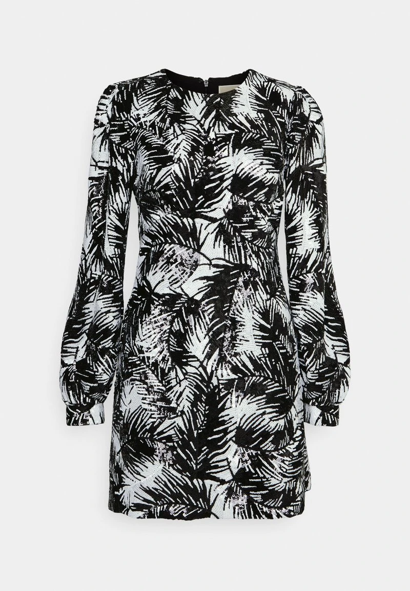 MICHAEL Michael Kors Damen PALM SEQUIN DRESS - Cocktailkleid/festliches Kleid - Black 8 MICHAEL Michael Kors Damen PALM SEQUIN DRESS - Cocktailkleid/festliches Kleid - Black – Bild 6