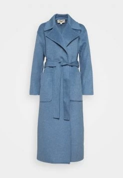 MICHAEL Michael Kors Damen DOUBLEFACE ROBE COAT - Klassischer Mantel - Blue -Michael Kors Verkäufe 93b45b43b506482d8115c267242d608e