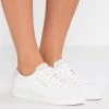 MICHAEL Michael Kors Damen IRVING LACE UP - Sneaker Low - Optic White/vanilla