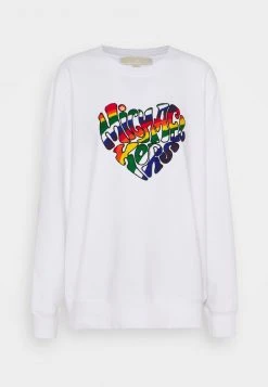 MICHAEL Michael Kors Damen RAINBOW - Sweatshirt - White -Michael Kors Verkäufe 93e082827fca465aa61f048aaca9c35f