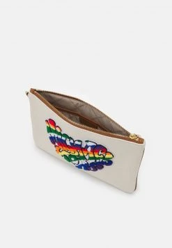 MICHAEL Michael Kors Damen JET SET ZIP POUCH - Clutch - Nature/acorn -Michael Kors Verkäufe 94be5291e55145598b746546eb553e27