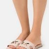 MICHAEL Michael Kors Damen KIPPY SLIDE - Pantolette Flach - Soft Pink -Michael Kors Verkäufe 9552d177f64e4335869364231b5e4dbd