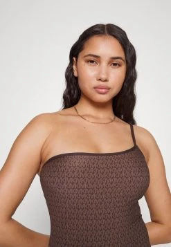 MICHAEL Michael Kors Damen SIGNATURE LOGO ONE SHOULDER ONEPIECE - Badeanzug - Chocolate 11 MICHAEL Michael Kors Damen SIGNATURE LOGO ONE SHOULDER ONEPIECE - Badeanzug - Chocolate -Michael Kors Verkäufe 9555b64f8ece41bb85767e572a1aa52c