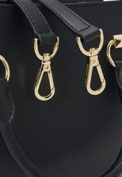 MICHAEL Michael Kors Damen EDITH SATCHEL - Handtasche - Black -Michael Kors Verkäufe 9588f172f9204560afd9ff190591c18c