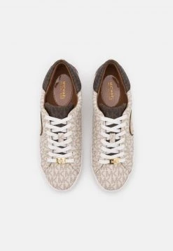 MICHAEL Michael Kors Damen KEATON - Sneaker Low - Vanilla/brown -Michael Kors Verkäufe 96b4fb4b28fa4d3fba7ef79799bf0f0e