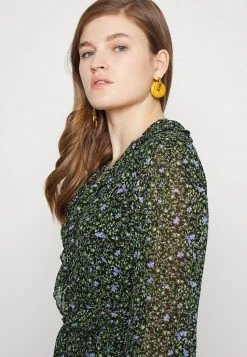 MICHAEL Michael Kors Damen FLORAL AND VINE DRESS - Freizeitkleid - Black -Michael Kors Verkäufe 96f8cb89d8c84a00aaebd3e5eff47700