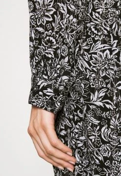 MICHAEL Michael Kors Damen FLORAL KATE - Freizeitkleid - Black/white -Michael Kors Verkäufe 97269ed712284e7da6c04698159fafc7