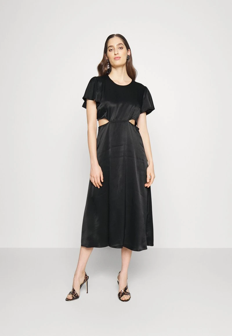 MICHAEL Michael Kors Damen CUT OUT MIDI DRESS - Cocktailkleid/festliches Kleid - Black 3 MICHAEL Michael Kors Damen CUT OUT MIDI DRESS - Cocktailkleid/festliches Kleid - Black