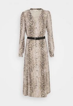 MICHAEL Michael Kors Damen SUPER SNAKE KATE - Blusenkleid - Dune 12 MICHAEL Michael Kors Damen SUPER SNAKE KATE - Blusenkleid - Dune -Michael Kors Verkäufe 982f90155f104159889aa39bce6fc478