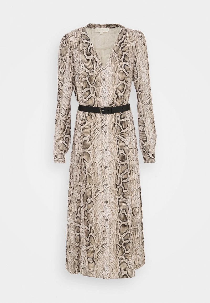 MICHAEL Michael Kors Damen SUPER SNAKE KATE - Blusenkleid - Dune 7 MICHAEL Michael Kors Damen SUPER SNAKE KATE - Blusenkleid - Dune – Bild 5