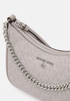 MICHAEL Michael Kors Damen JET SET CHARM CHAIN POUCHETTE - Handtasche - Pearl Grey -Michael Kors Verkäufe 98e199b8b0554b4cba3ad7b853d1de96