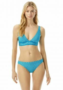 MICHAEL Michael Kors Damen Bikini-Top - Cyan Blue 6 MICHAEL Michael Kors Damen Bikini-Top - Cyan Blue -Michael Kors Verkäufe 98f3ddbceef746fd964f84f03220cc8b